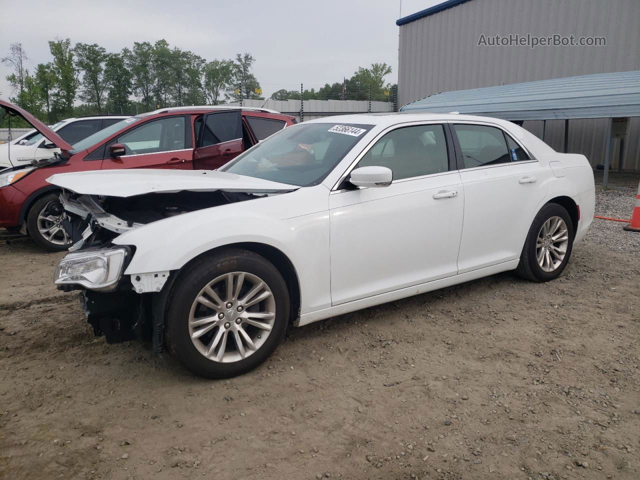 2016 Chrysler 300 Limited White vin: 2C3CCAAG3GH307808