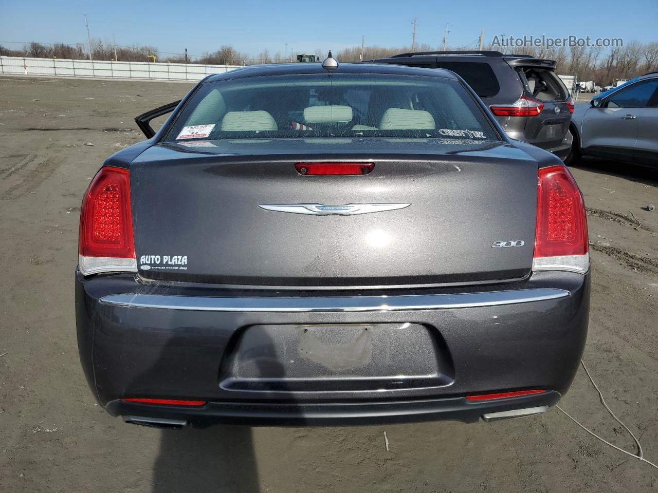 2017 Chrysler 300 Limited Gray vin: 2C3CCAAG3HH580099