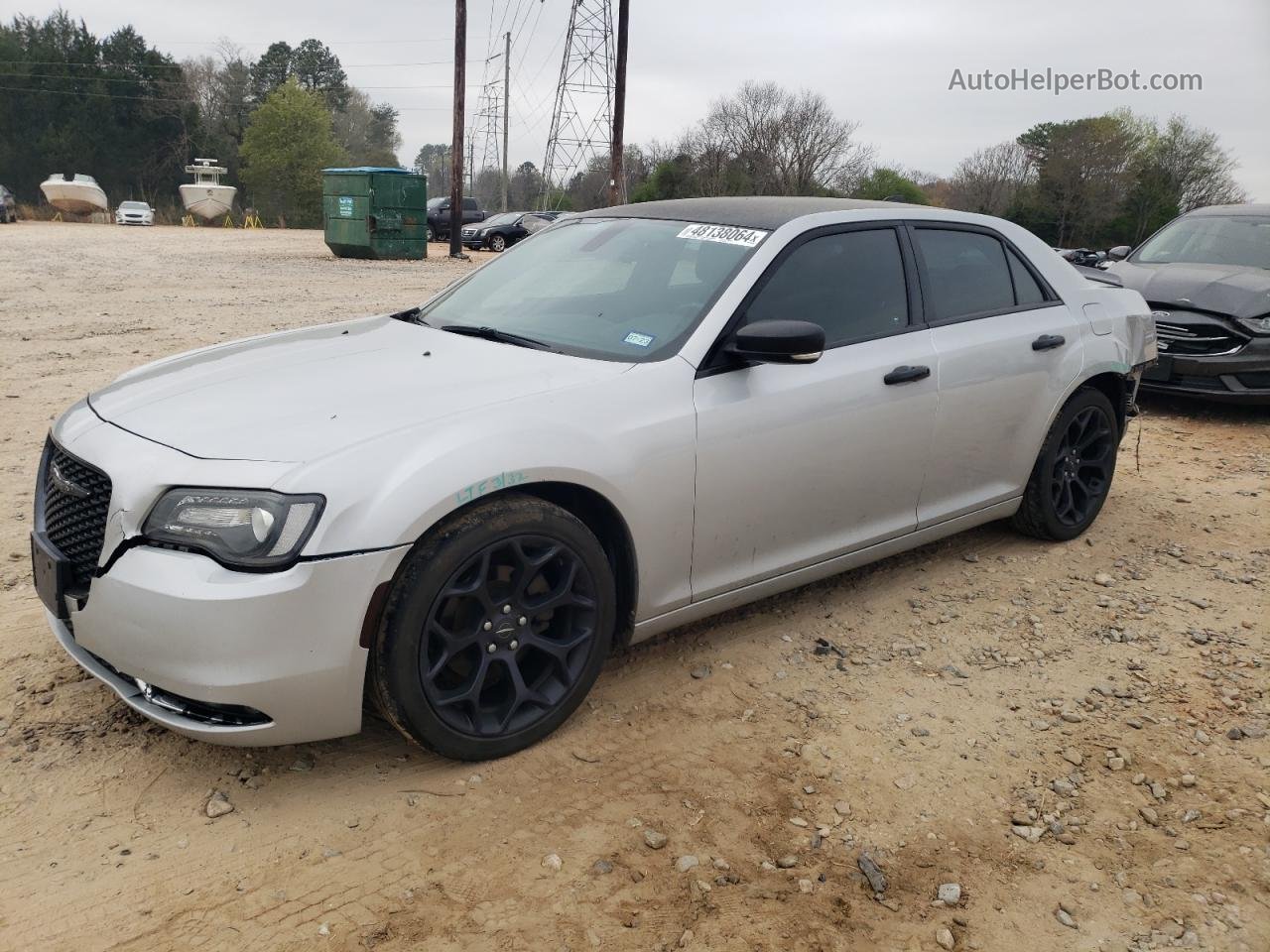 2019 Chrysler 300 Touring Silver vin: 2C3CCAAG3KH728842