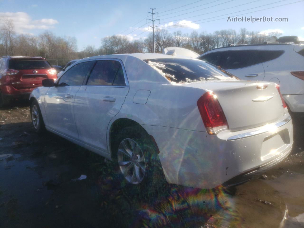 2016 Chrysler 300 Limited White vin: 2C3CCAAG4GH135661