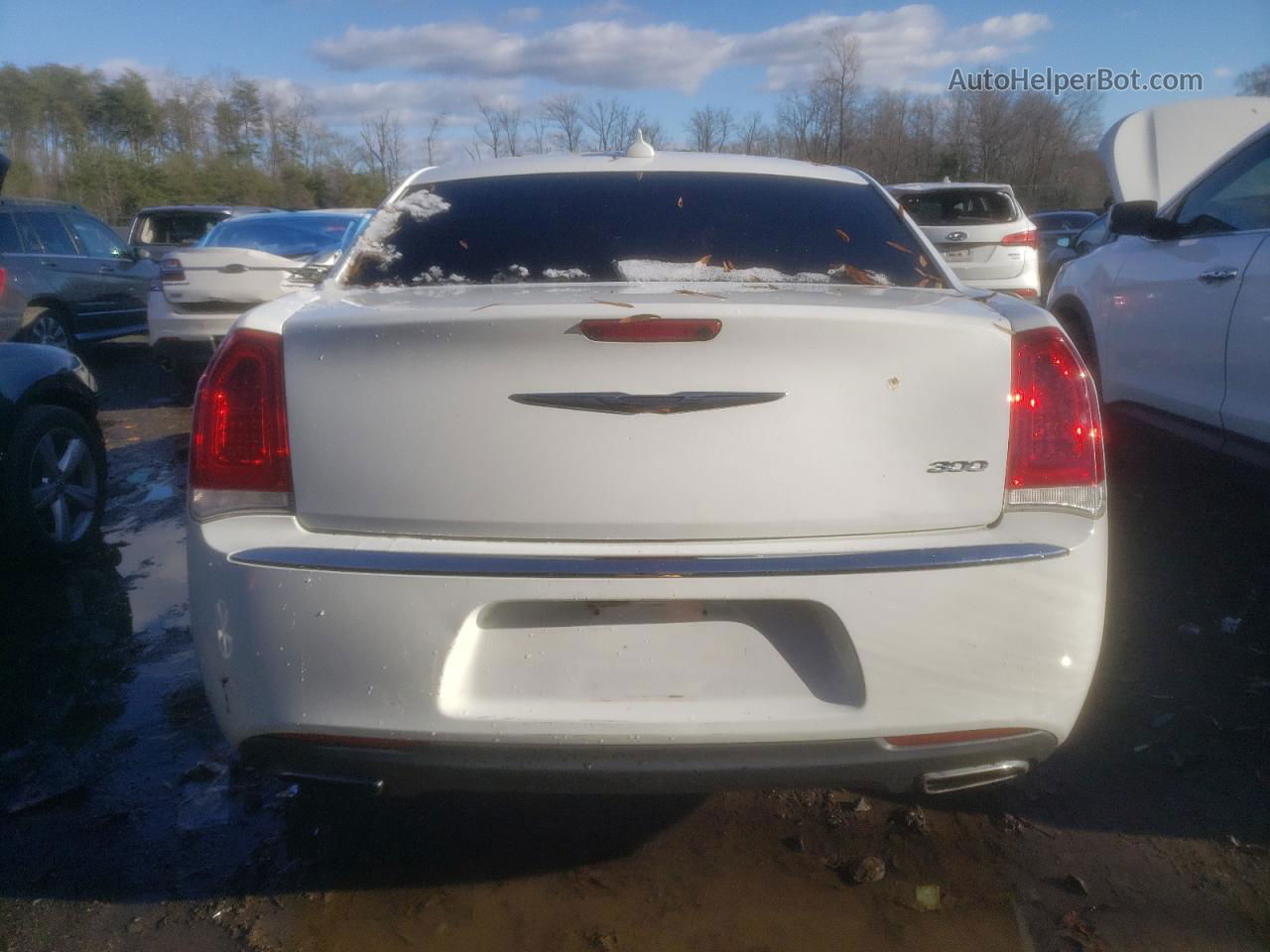 2016 Chrysler 300 Limited White vin: 2C3CCAAG4GH135661