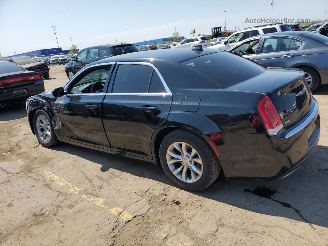 2016 Chrysler 300 Limited Черный vin: 2C3CCAAG4GH230334