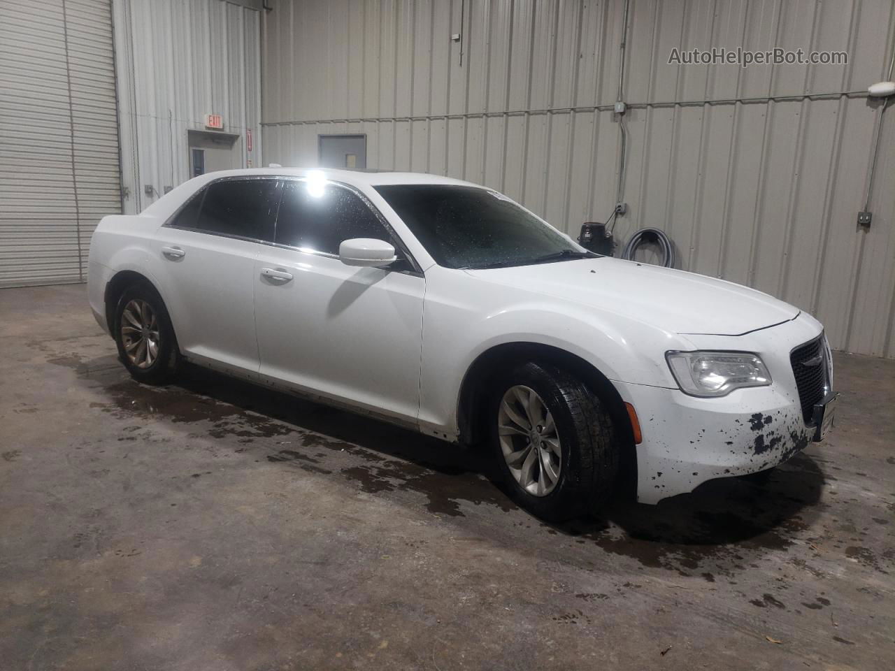 2016 Chrysler 300 Limited White vin: 2C3CCAAG4GH243293