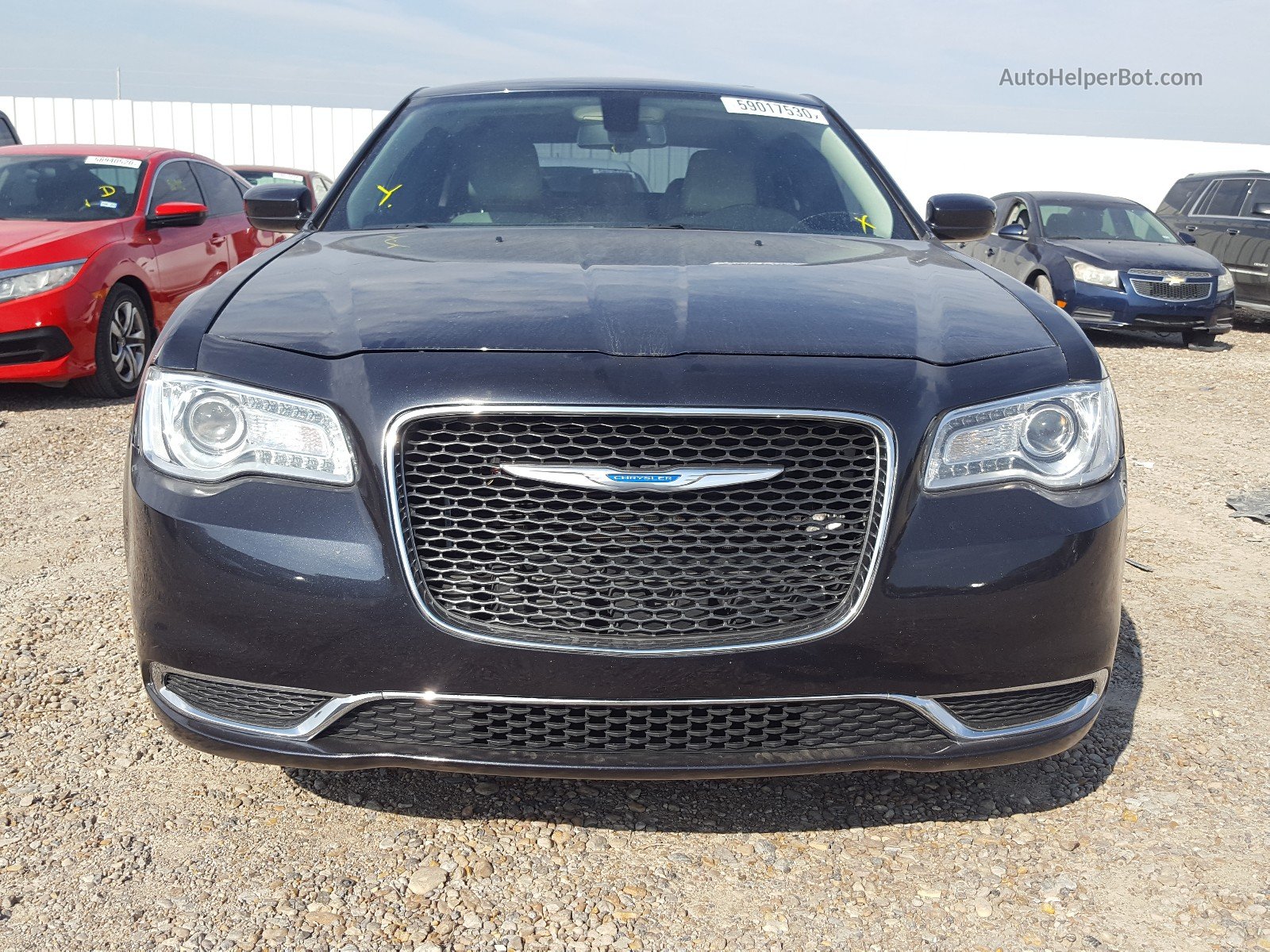 2017 Chrysler 300 Limited Gray vin: 2C3CCAAG4HH646806