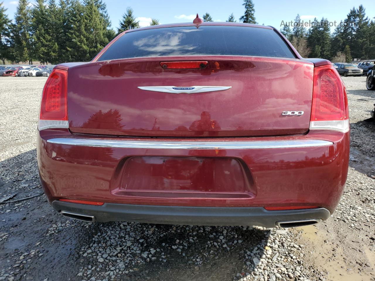 2019 Chrysler 300 Touring Burgundy vin: 2C3CCAAG4KH615787