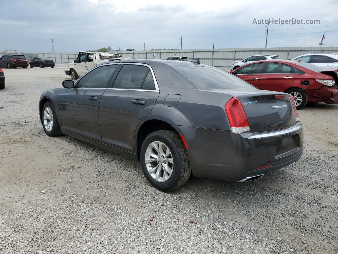 2016 Chrysler 300 Limited Charcoal vin: 2C3CCAAG5GH144871