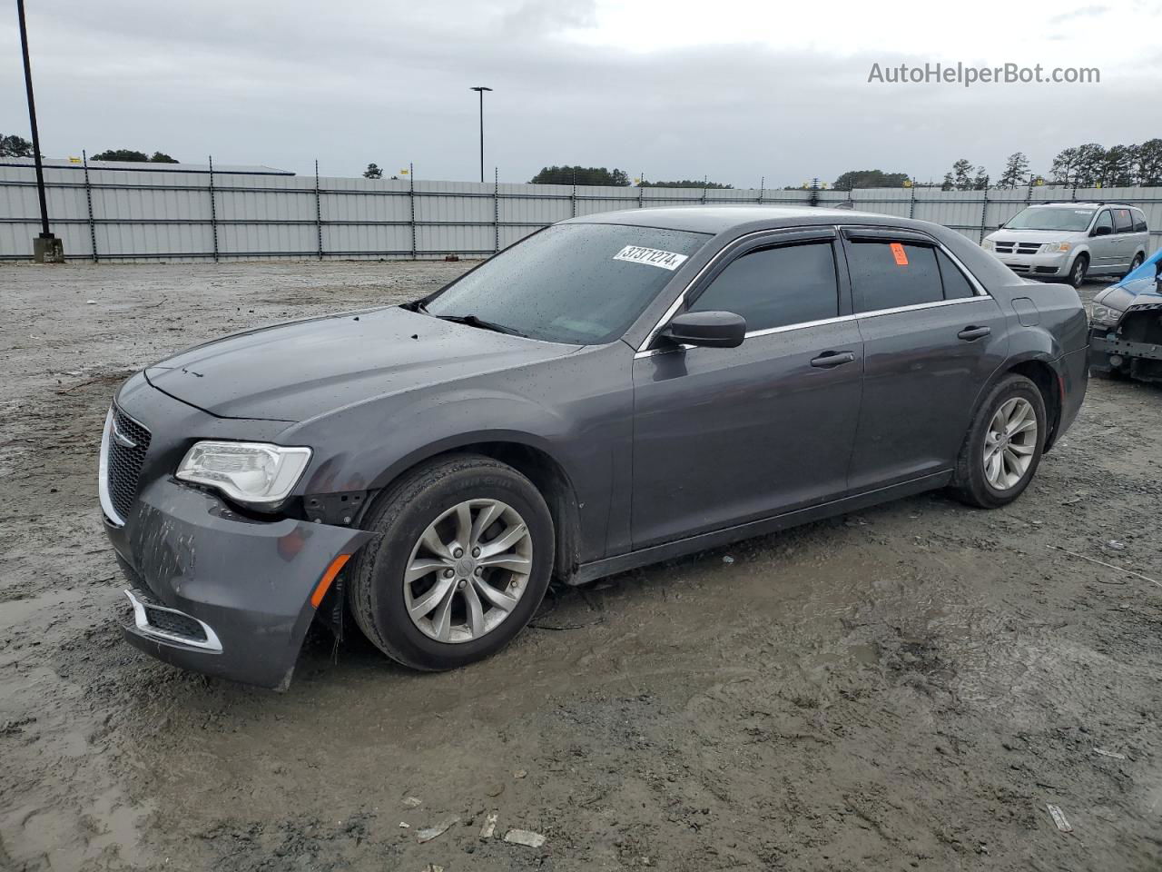 2016 Chrysler 300 Limited Угольный vin: 2C3CCAAG5GH156311