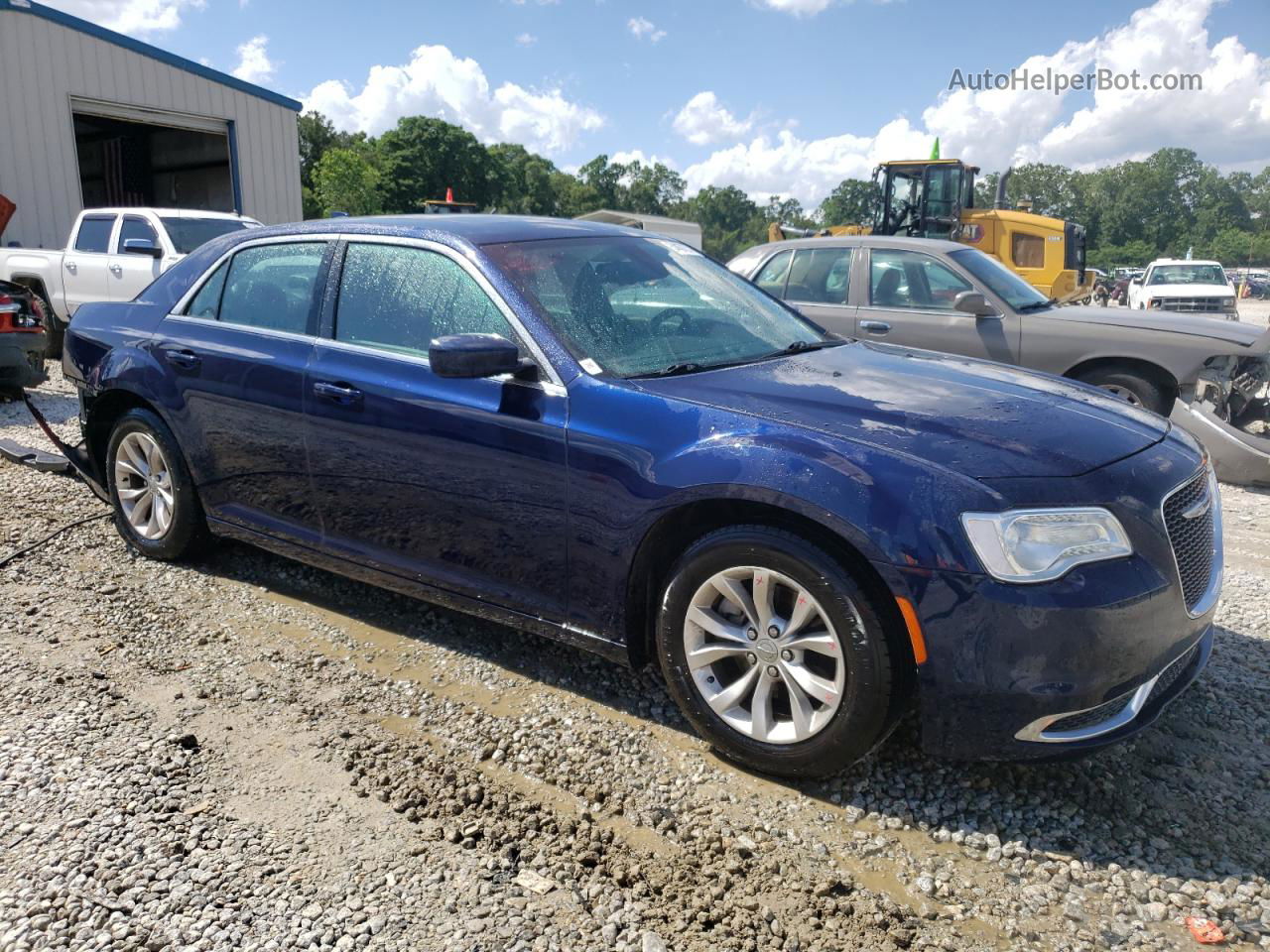 2016 Chrysler 300 Limited Blue vin: 2C3CCAAG5GH219360