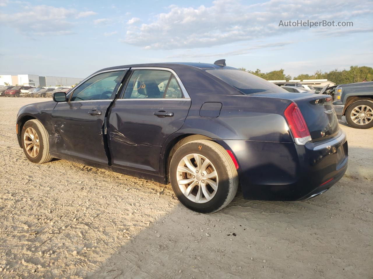 2016 Chrysler 300 Limited Blue vin: 2C3CCAAG5GH223649