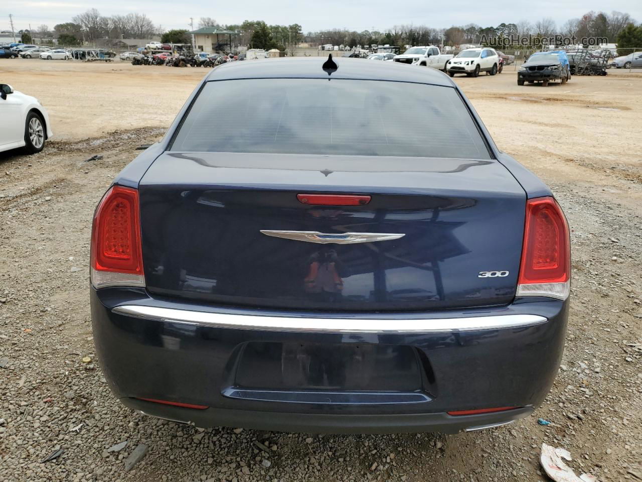 2016 Chrysler 300 Limited Синий vin: 2C3CCAAG5GH243125