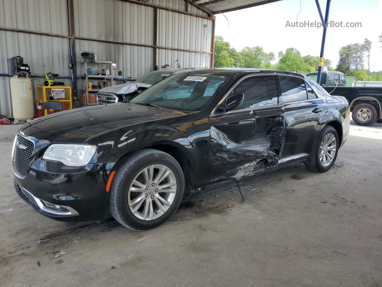 2017 Chrysler 300 Limited Black vin: 2C3CCAAG5HH538808