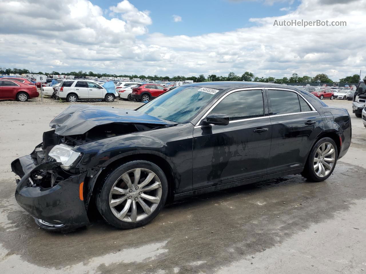 2019 Chrysler 300 Touring Black vin: 2C3CCAAG5KH517240