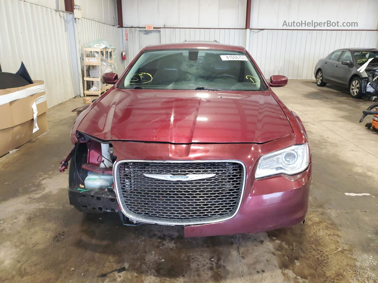 2016 Chrysler 300 Limited Burgundy vin: 2C3CCAAG6GH141588