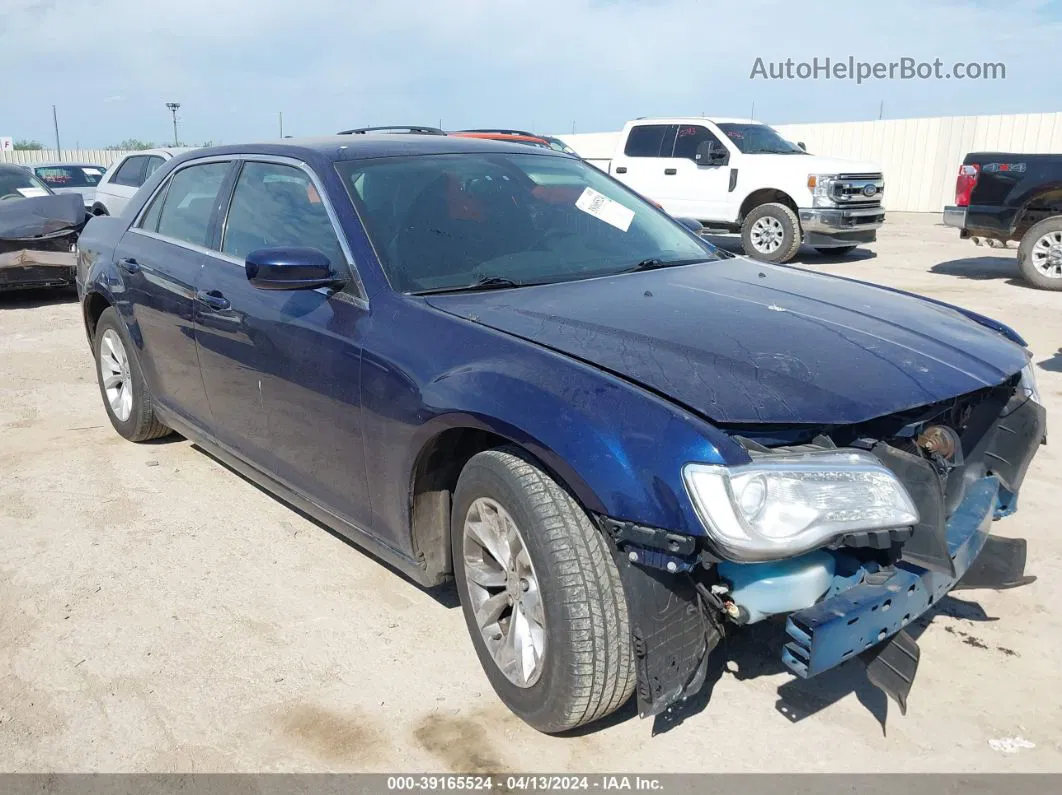 2016 Chrysler 300 Limited Синий vin: 2C3CCAAG6GH175868