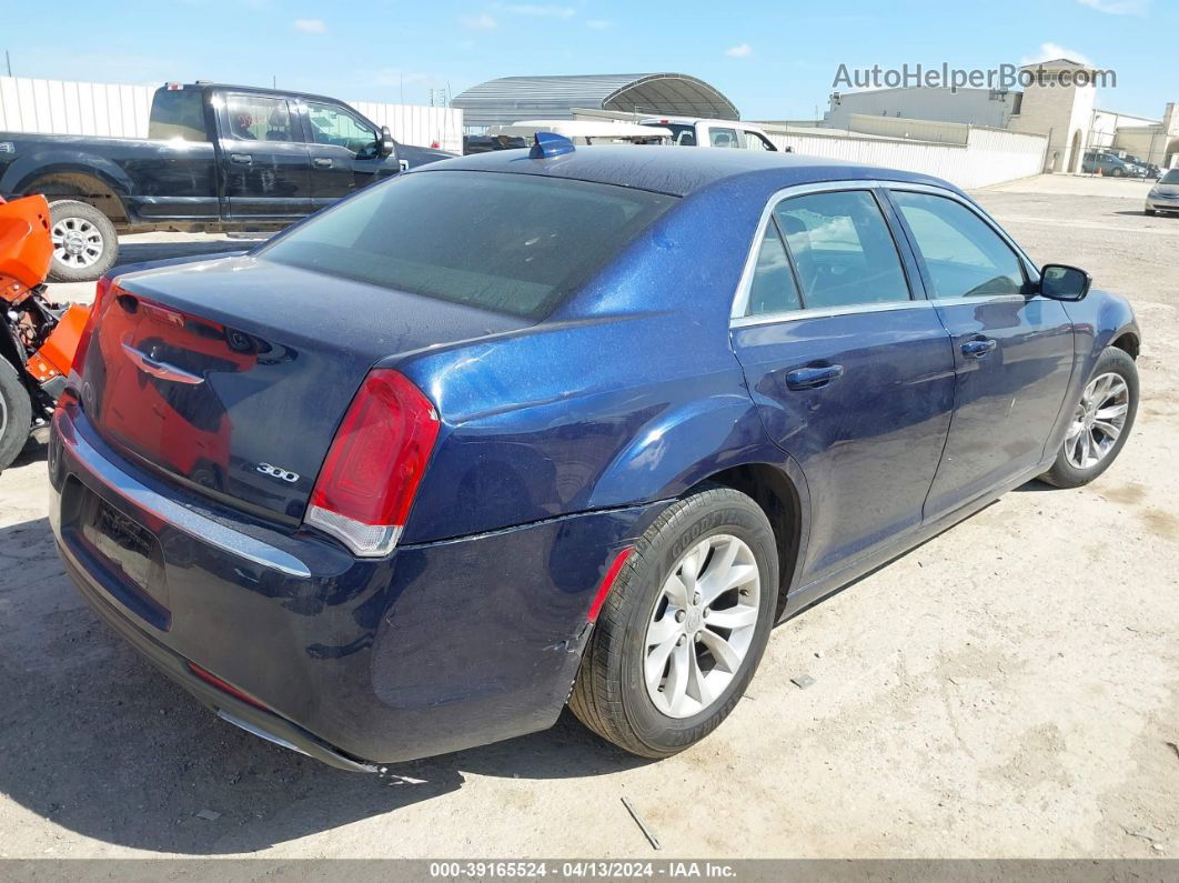 2016 Chrysler 300 Limited Синий vin: 2C3CCAAG6GH175868