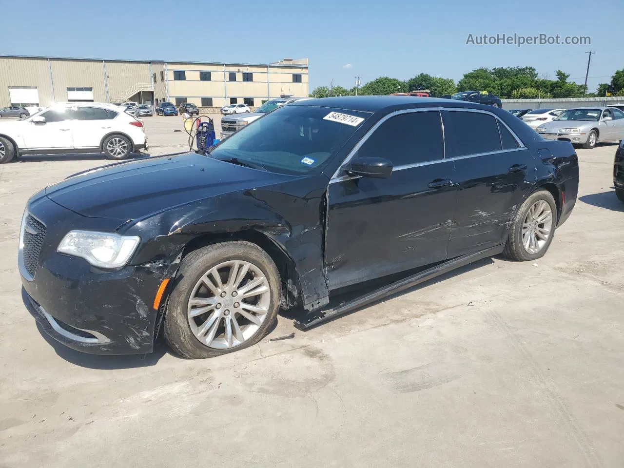 2016 Chrysler 300 Limited Black vin: 2C3CCAAG6GH238774