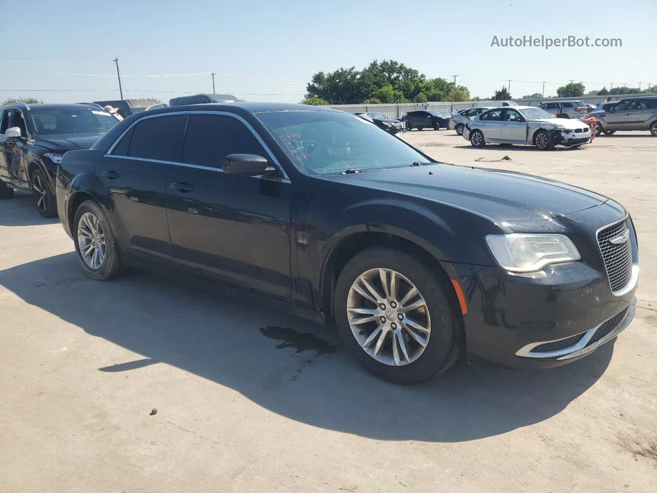 2016 Chrysler 300 Limited Black vin: 2C3CCAAG6GH238774