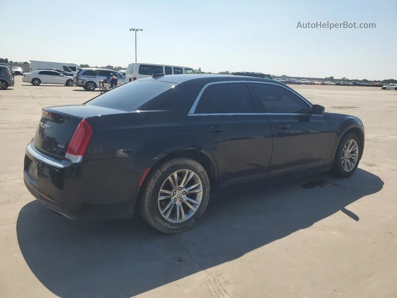 2016 Chrysler 300 Limited Black vin: 2C3CCAAG6GH238774