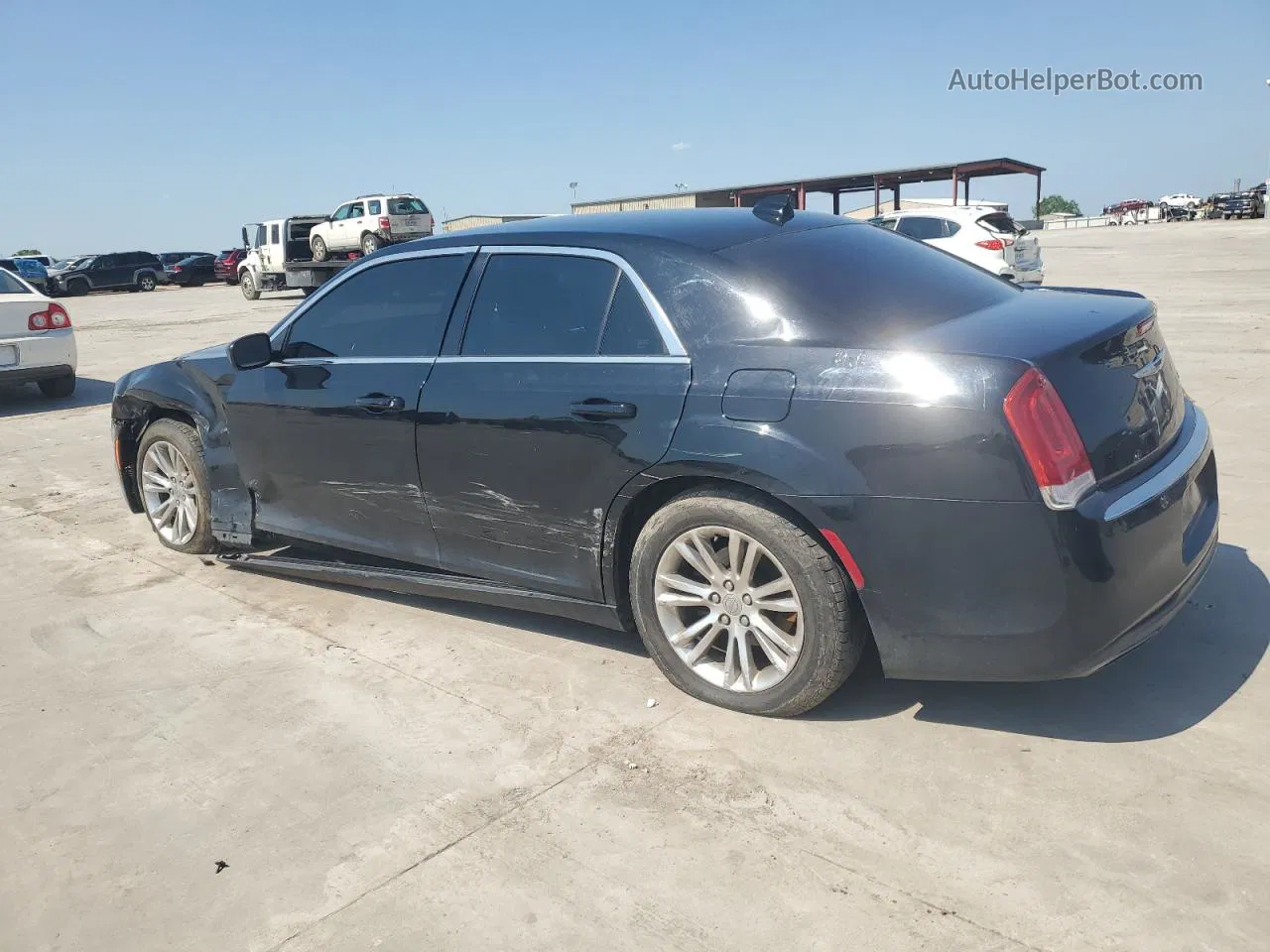 2016 Chrysler 300 Limited Black vin: 2C3CCAAG6GH238774