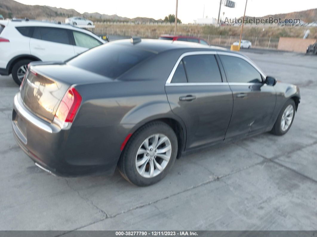 2016 Chrysler 300 Limited Gray vin: 2C3CCAAG6GH243280