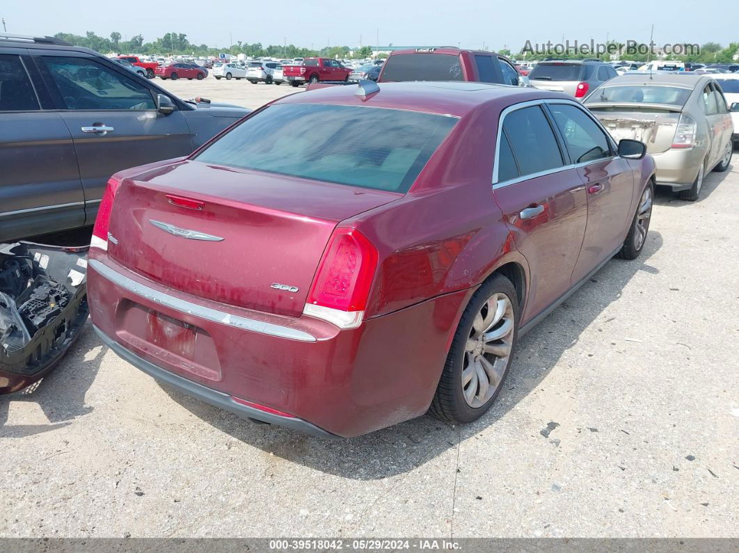 2016 Chrysler 300 Anniversary Edition Темно-бордовый vin: 2C3CCAAG6GH343606