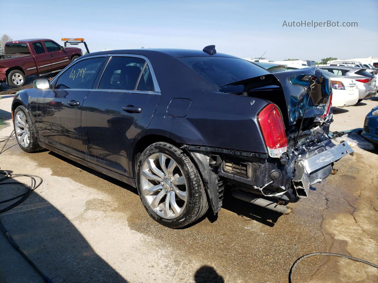 2016 Chrysler 300 Limited Black vin: 2C3CCAAG6GH343816