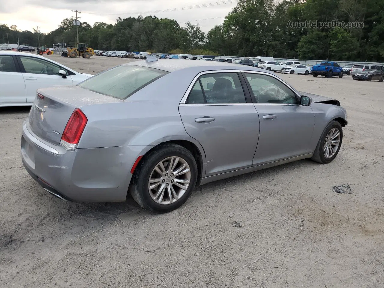 2017 Chrysler 300 Limited Синий vin: 2C3CCAAG6HH506045