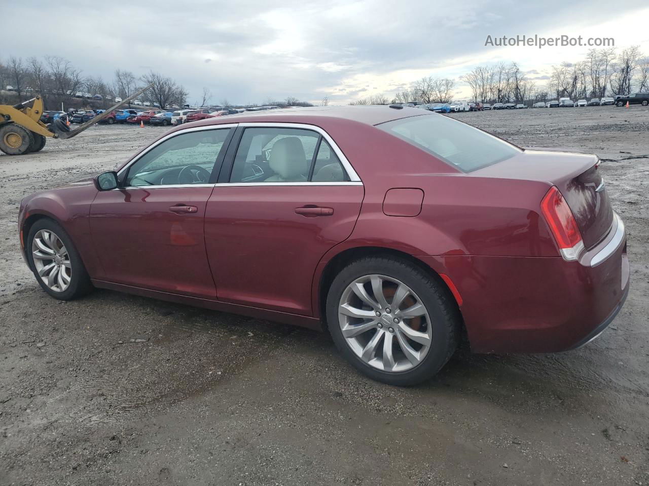 2017 Chrysler 300 Limited Maroon vin: 2C3CCAAG6HH591310