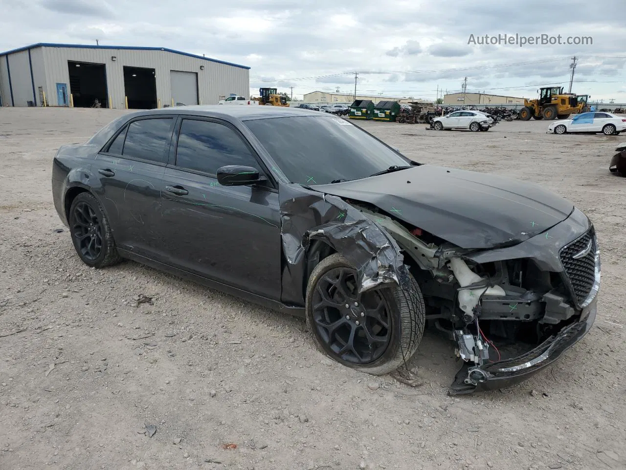 2019 Chrysler 300 Touring Black vin: 2C3CCAAG6KH733338