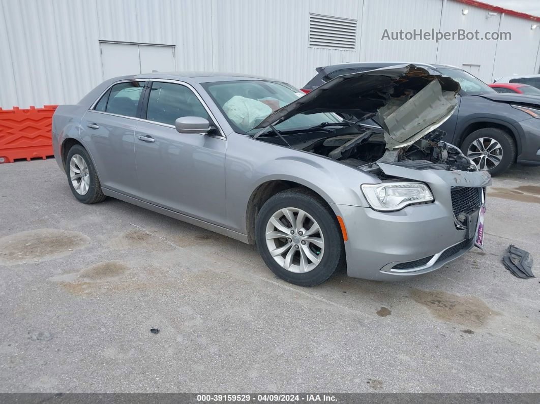 2016 Chrysler 300 Limited Серебряный vin: 2C3CCAAG7GH106249