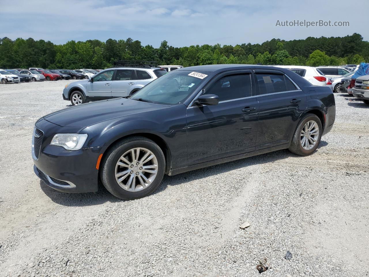 2016 Chrysler 300 Limited Blue vin: 2C3CCAAG7GH343727