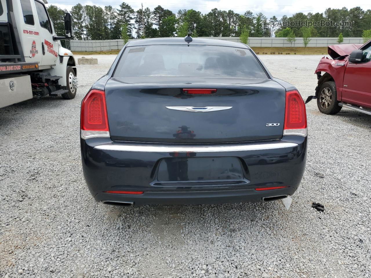 2016 Chrysler 300 Limited Blue vin: 2C3CCAAG7GH343727