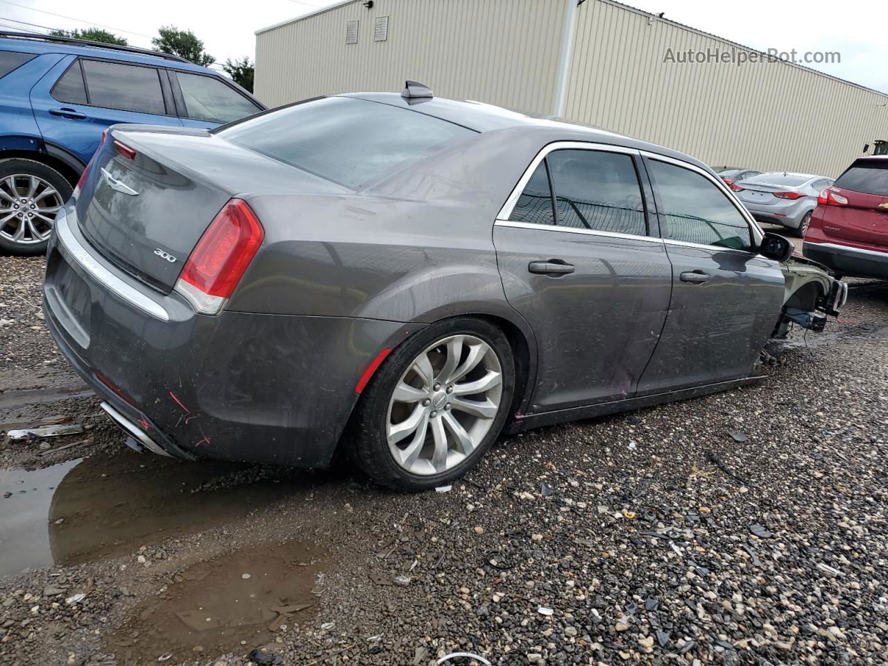 2017 Chrysler 300 Limited Серый vin: 2C3CCAAG7HH646573