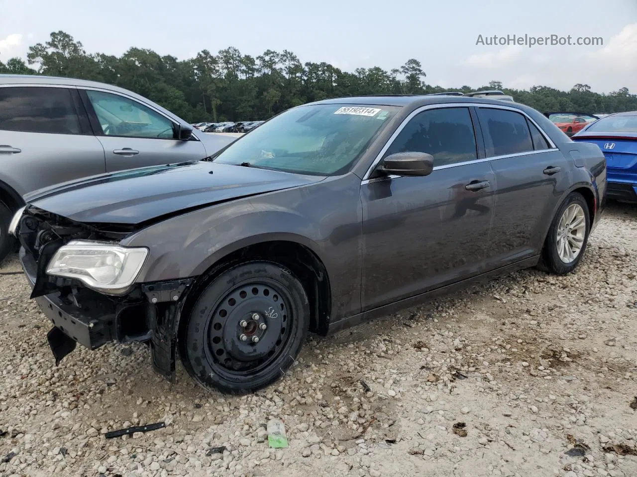 2019 Chrysler 300 Touring Угольный vin: 2C3CCAAG7KH602192