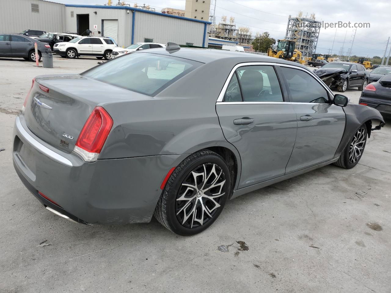 2019 Chrysler 300 Touring Серый vin: 2C3CCAAG7KH710960