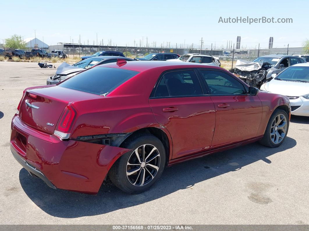 2019 Chrysler 300 Touring Maroon vin: 2C3CCAAG7KH729086