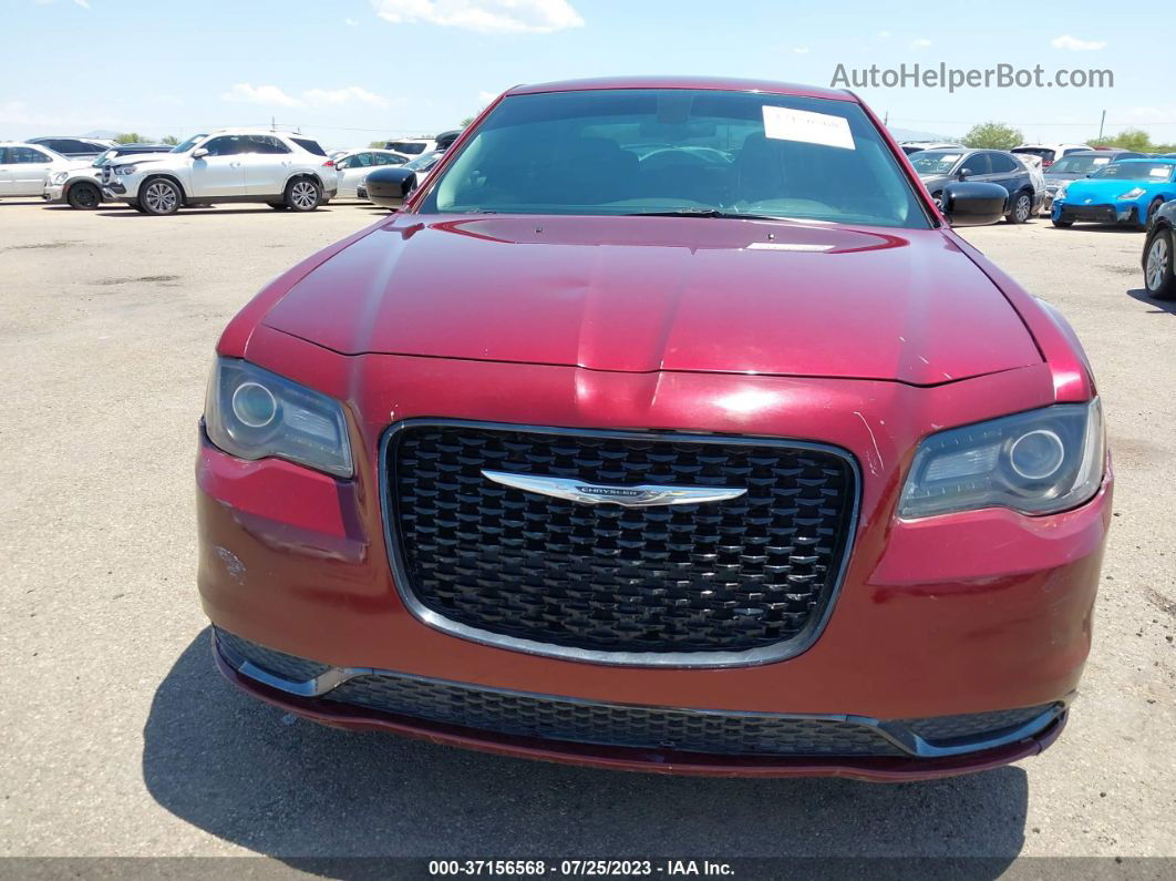 2019 Chrysler 300 Touring Maroon vin: 2C3CCAAG7KH729086