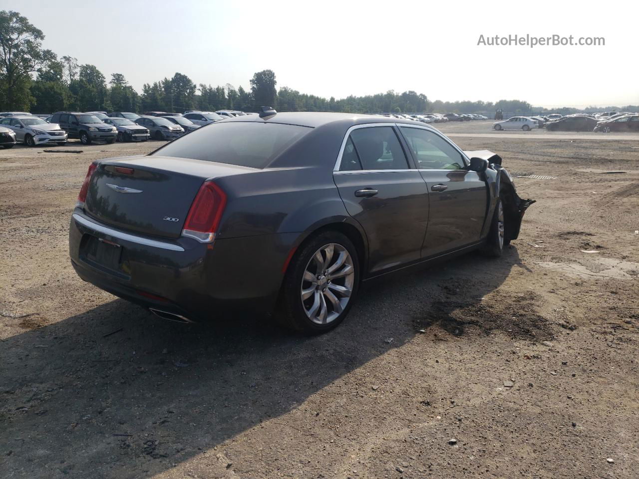 2019 Chrysler 300 Touring Серый vin: 2C3CCAAG7KH760886