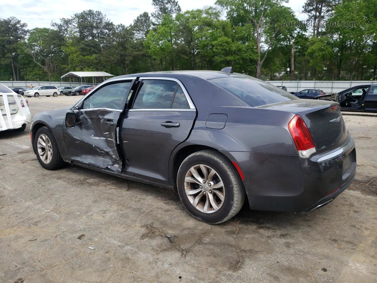 2016 Chrysler 300 Limited Charcoal vin: 2C3CCAAG8GH135811