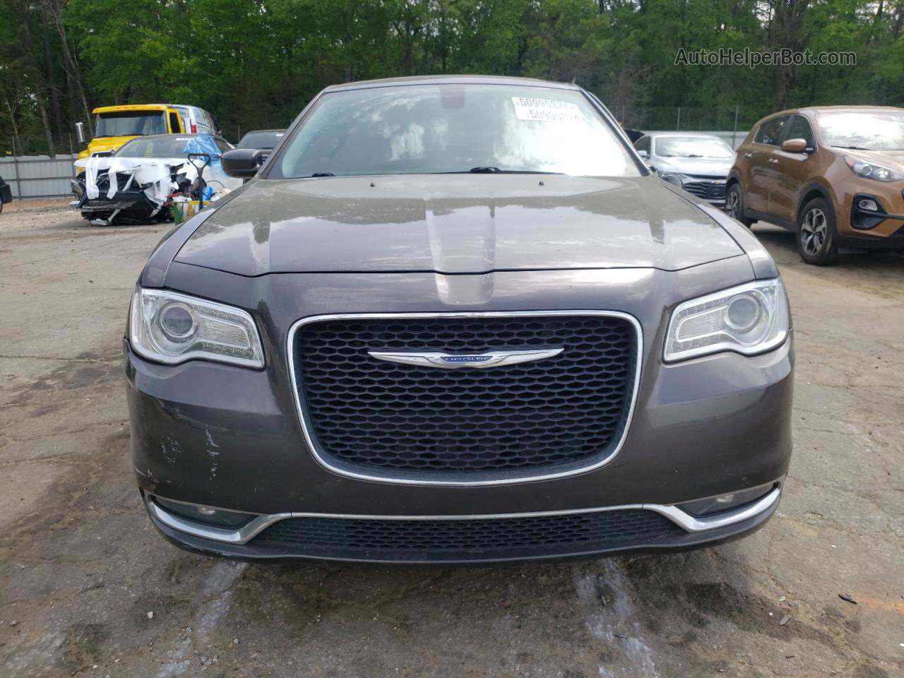 2016 Chrysler 300 Limited Charcoal vin: 2C3CCAAG8GH135811