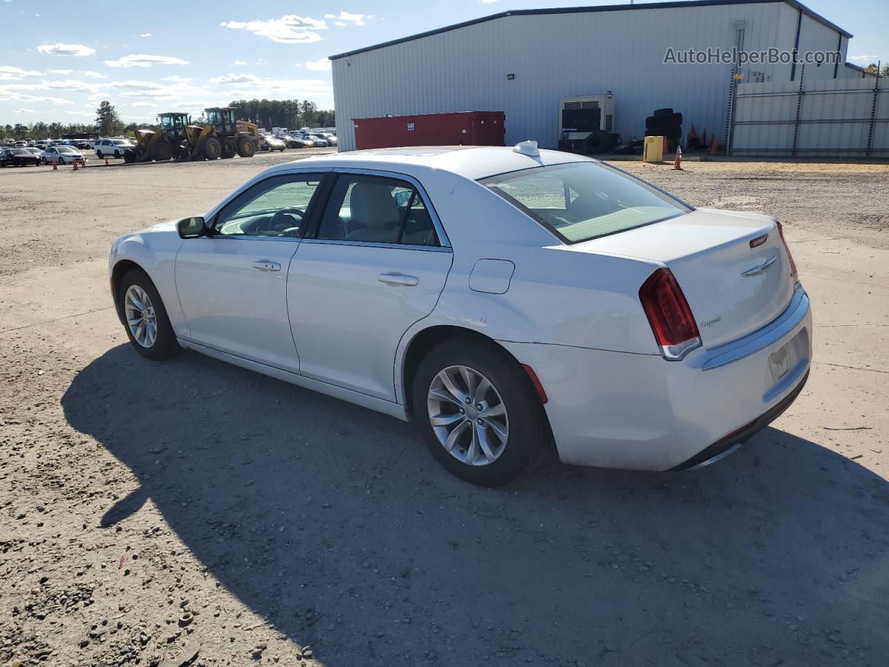 2016 Chrysler 300 Limited White vin: 2C3CCAAG8GH141799