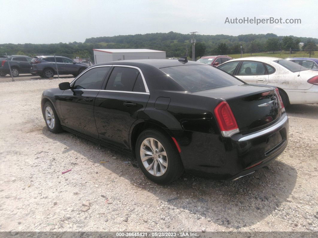 2016 Chrysler 300 Limited Black vin: 2C3CCAAG8GH252417