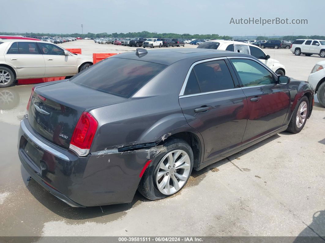 2016 Chrysler 300 Limited Gray vin: 2C3CCAAG8GH260677