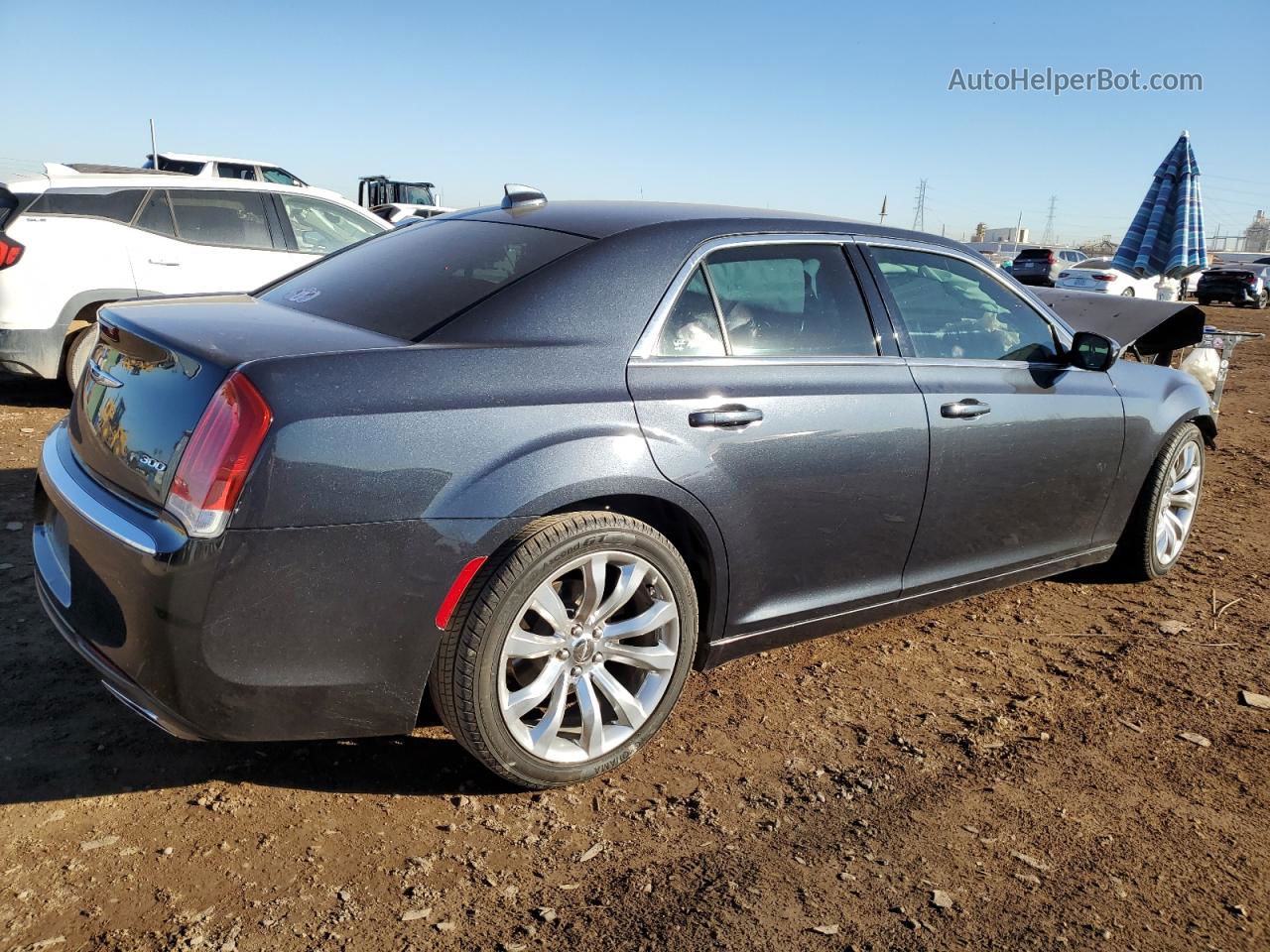 2016 Chrysler 300 Limited Угольный vin: 2C3CCAAG8GH343817