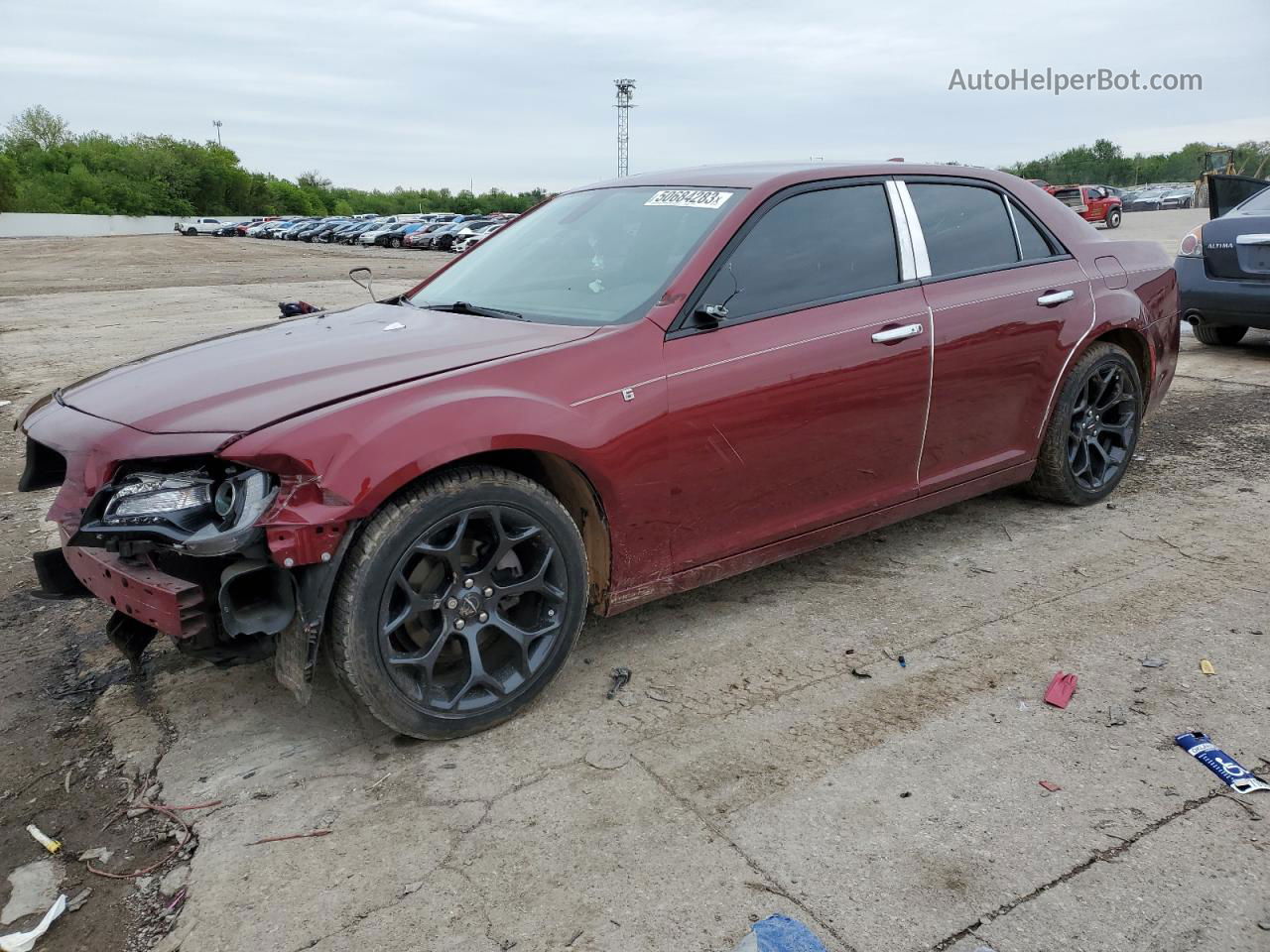 2019 Chrysler 300 Touring Burgundy vin: 2C3CCAAG8KH500982