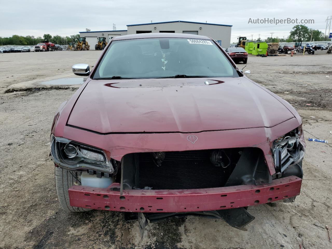 2019 Chrysler 300 Touring Burgundy vin: 2C3CCAAG8KH500982