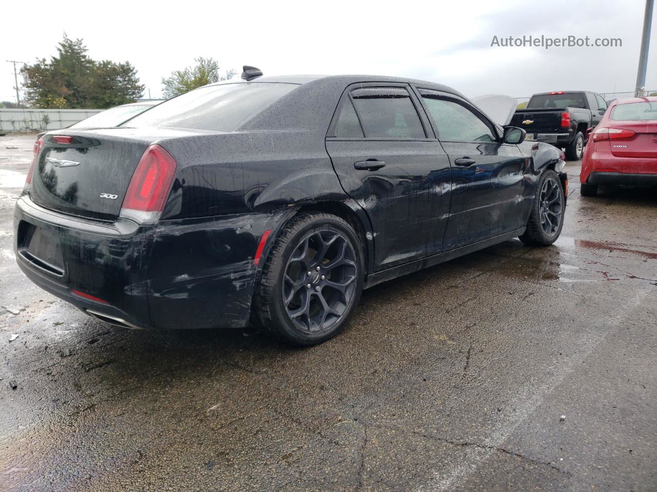 2019 Chrysler 300 Touring Black vin: 2C3CCAAG8KH656035