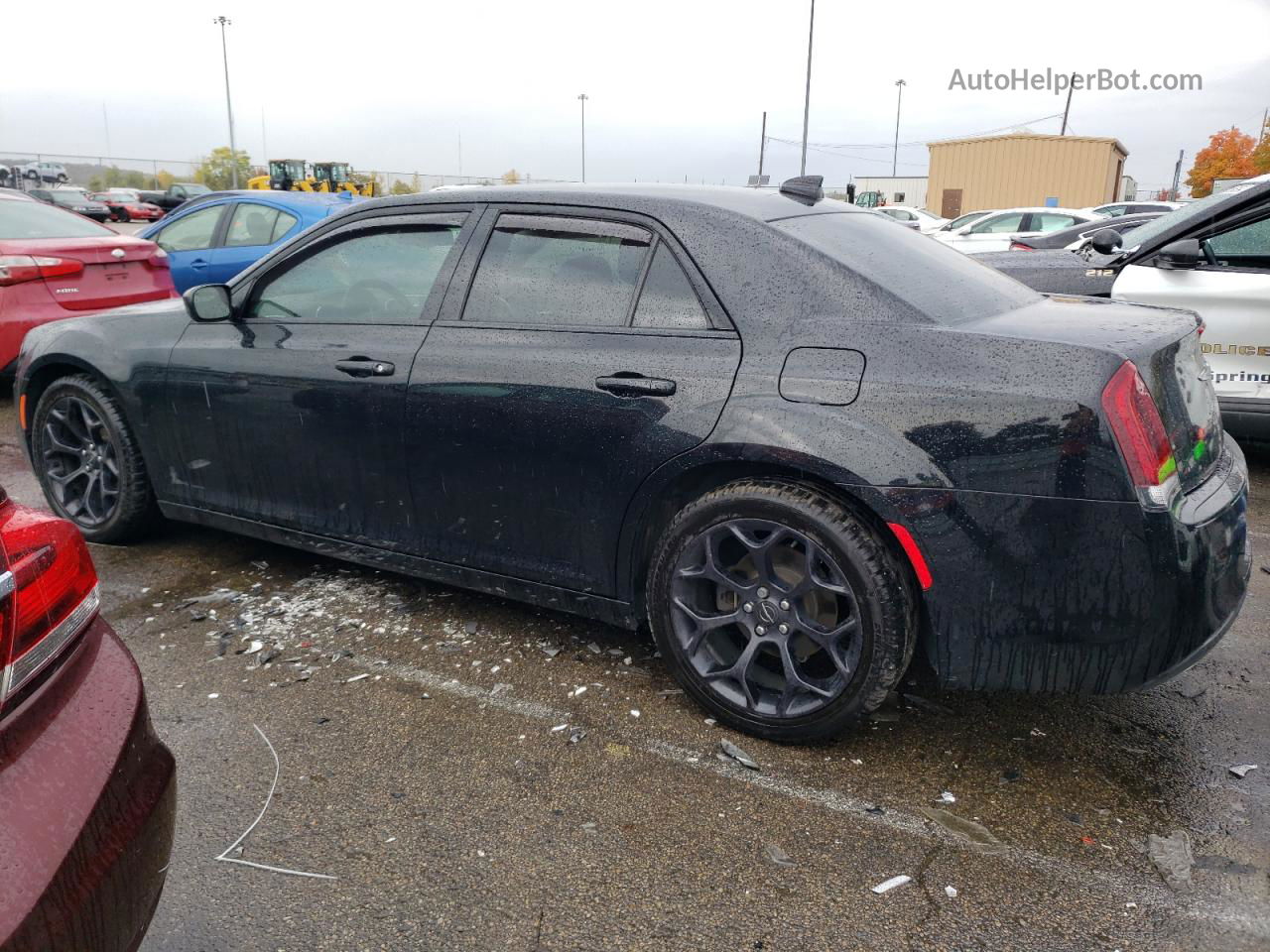 2019 Chrysler 300 Touring Black vin: 2C3CCAAG8KH656035