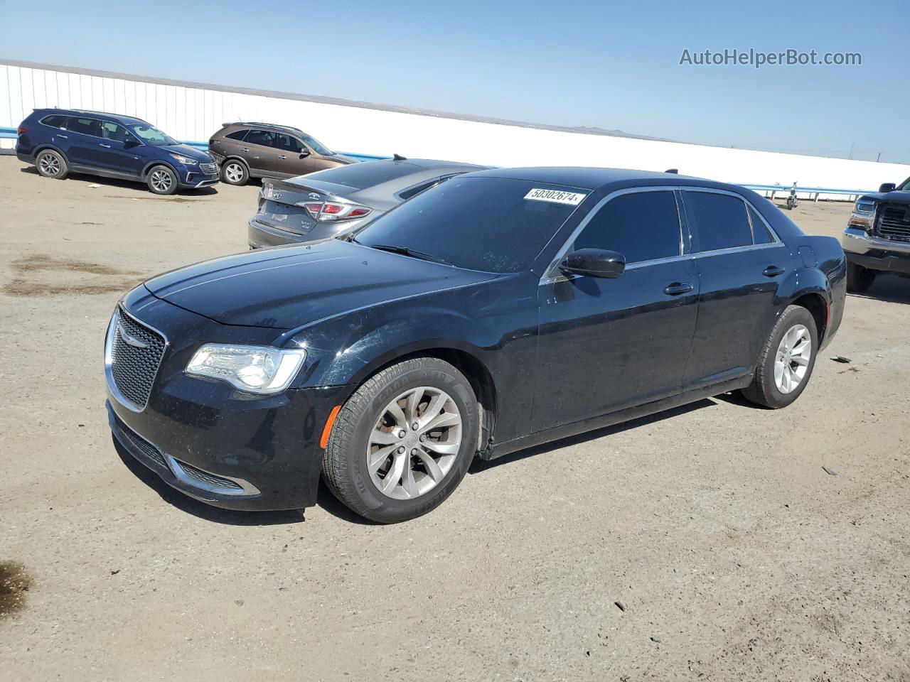 2019 Chrysler 300 Touring Black vin: 2C3CCAAG8KH690721