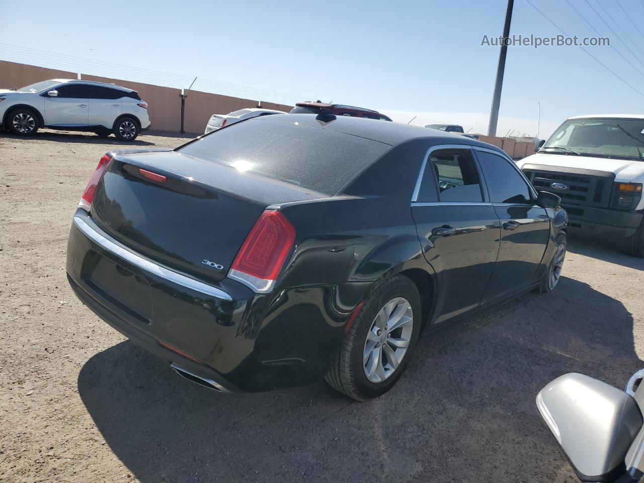 2019 Chrysler 300 Touring Black vin: 2C3CCAAG8KH690721